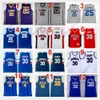 Maillot de basket-ball NCAA Petrovic Redick Smith Johnson Bamba Rose Porzingis Gin￳bili Doncic Rodman DiVincenzo Bibby Petrovic Thomas Wall Irving Nash Young Stockton