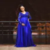 Nieuwe kant Chiffon Zwangerschapsfotografie Props Lange jurk schattige zwangerschapsjurken Elegante vrouwen Maxi -jurk voor fotoshoot 2492 T2