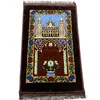 Thicken Cashmere Muslim Prayer Carpets High-end Chenille Worship Carpet 110*70cm Islamic Musallah Rugs Arab Anti-slip Mat CCE13785