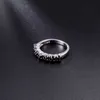 Cluster ringen Gem's Ballet Wedding Gemstone 585 14K 10K 18K Goud voor vrouwen stapelbare ring eeuwigheid band zilver 925 juwelier