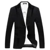 Hommes jolie pochette manteau surdimensionné mâle mode costume veste hommes Blazer coupe cintrée vêtements pour hommes Vetement Homme 6XL AF8012 220801