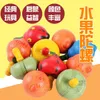 10Pcs Kids Mini Colored fruits Wooden Gyro Toys for Children Relief Stress Desktop Spinning Top Toys Kids Birthday Gifts YJN 220728077228