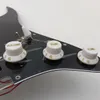 Seltener Multifunktionsschalter SSH Schlagbrett Weiße Humbucker-Tonabnehmer Alnico 5 Tonabnehmer 1 Single Cut Toggle-Funktion