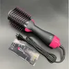 Cepillo para el cabello Volumizador de cabello de un solo paso 3 en 1 secadora rizadora de rizador peine bombas bocanado secador vip enlace1665