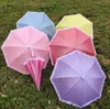 Dot Druck Kind Regenschirm Mini Nette Kinder Regenschirme Mode Candy Farbe Paraguas Für Outdoor Wandern Reise Einfache Tragen SN6756