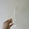 Güzel Desenler 8 inç Mini Cam Su Bong Nargile Kalın Yağ Dab Rigs Sigara Borular