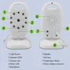 Wireless Video Baby Monitor 2,0 tum Färgsäkerhetskamera 2 Way Talk NightVision IR LED -temperaturövervakning med 8 vaggvisa