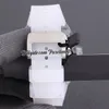 2022 Przezroczysta obudowa Rafael Nadal Miyota Automatyczna męska obserwuj czarny szkielet biały gumowy pasek Super Edition Puretime01 E278-035