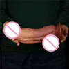 Nxy dildos dongs 10 "tum enorm monster realistiska dildo manlig stark sugskopp sexleksaker för kvinnor 220511