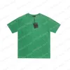 22ss Hommes Designers t-shirts tee Plaid serviette en tissu à manches courtes Crew Neck Streetwear noir blanc vert xinxinbuy S-XL