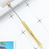 DIY Beaded Metal Pen Creative Ballpoint Pens Wedding Writing Personalized Gift For Guests Business Advertising SN4768