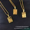 Square Designer Constellation Collarbone Chain Lisa Letter Necklace Surname Couple