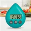 Huishoudelijke thermometers Zonkjassen Home Garden Thermometer Nieuwe producten voor buitenlandse handelswaterdaling Elektronische temperatuur en vochtigheid mete