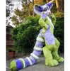 Halloween lange bont husky fursuit mascotte kostuum topkwaliteit cartoon anime thema karakter volwassenen maat kerst carnaval verjaardag partij outfit outfit