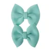 18 Girls Hair Clips Designer Kids Children Newborn Hairpins Colors Bows Party Accessories Ties Barrettes