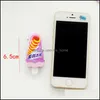 Erasers Correction Supplies Office School Business Industrial Wholesale-2Pcs/Lot Novelty Ice Cream Rubber Eraser Kawaii Creative Stationer