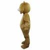 Prestaties Bruin Bear Mascotte Kostuum Halloween Kerst Cartoon Karakter Outfits Pak Reclame Folders Clothing