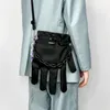 ダッフルバッグ日本のストリートスタイルビンテージクロスボディ2022女性黒y2k審美的カジュアルパックAlt韓国のファッションパーソナリティビッグバッグ