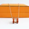 Hoge kwaliteit designer ontwerp titanium staal Women039s ketting klassieke jaren 90 retro stijl ketting4200416