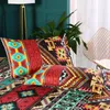 Bohemian 3D Somforter Set Set Queen Size Davet Cover Cover Cover Pillowcase Linen Clave Size Set Set 220813