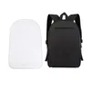 Sublimação em branco mochila saco de computador para meninas meninos lazer ao ar livre mochila alça ajustável design atacado z11