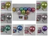 50 pcs/Lot ballon de fête coloré 12 pouces décoration de fête Latex Chrome ballons à hélium métallique mariage anniversaire bébé douche décorations d'arc de noël Ballon