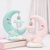 Luce notturna a LED in resina Luna Unicorno Cartoon Lampada per bambini Decorazione camera da letto romantica per bambini Giocattolo per bambini Regalo per bambini Luce carina 220406