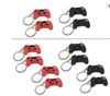 Collectable fans Durable PVC Video Game Controller Handle Pendant Keychain Player Keyring Game Supplies Fashion Jewelry Unisex