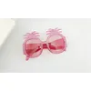 Okulary przeciwsłoneczne ananasowe rama błyszczącego kryształki dla kobiet okulary marki designerskie modne odcienie impreza FML4216685