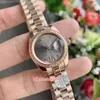 7 Style Perfect Quality Watch Ladies 28mm 279135 279175 President Roman Diamond Dial border CAL.2671 Movement Automatic Mechanical Women's Mrs Watches wristwatches