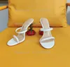 Top Mueller Slifori con tacco alto Muelle Solpicco da donna e sandali da 10 cm Sandali in pelle vera in pelle vera scarpe da festa per matrimoni di lussuoso abito da festa mandata manda 34-40