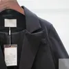レディースジャケット2022年秋ファッション長袖デニムスプライシングジャケット女性アウターカジュアルルーズスーツコート女性シャクエタムージェルウーマン