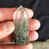 Natuurlijke Wit Groene Crystal Arts Decoratie Decoratie Minerale Healing Wand Chakra Energy Stone