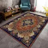 Teppiche Vintage Perserteppich im Wohnzimmer Schlafzimmer Böhmen Türkisch Marokko Ethnische Teppiche Rutschfeste Mandala Geometrische FußmatteTeppich