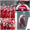 Custom Wisconsin Badgers Softbol Béisbol Jersey cosido 16 SKYLAR SIRDASHNEY 18 BROOKE KUFFEL 20 MOLLY SCHLOSSER 21 ELLIE HUBBARD 22 PEYTON BANNON 23 JOLIE FISH