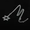 Naszyjniki wisiorek Skyrim moda naszyjnik biżuteria prezent homar link link łańcuch żydowski symbol gwiazda Dawida religijnego241U