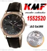 KMF Master Calendar 1552520 A866 Automatic Mens Watch Rose Gold Black Dial Marker