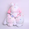 ألعاب الحيوانات المحشو أفخم حوالي 20 سم لون أرنب لطيف Merodi Yugui Dog و Cat Plush Toy Doll