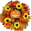 Fiori decorativi Ghirlande Lanterne di zucca Ghirlanda del Ringraziamento Decorazioni per la casa Articoli per Halloween Finestra d'autunno appesa Festa spaventosa Cosplay