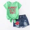 Girlymax Summer Baby Girls Jeans Denim Shorts Kids Set Daisyひまわりピーチヒョウ総合スパンコール