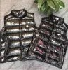 Stand-up collar down vest mens and women 'NFC' High Quality Brand coat Casual Street coats1 Szie 1--5