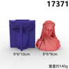 Craft Tools Veiled Lady Candle Silicone Mold Female Bride Antique Bust Statue Sculpture Woman Body Home Decor Gypsum Mould5582923