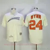 Maglie da baseball vintage di film indossano cucite 2 AlexBregman 24 JimmyWynn 35 JoeMorgan Tutte cucite Nome Numero Sport traspirante Vendita Jersey di alta qualità