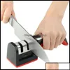 Sharpeners Kitchen Knives Accessories Kitchen Dining Bar Home Garden Household Quick 2 Stage Knife Sharpener Whetstone Stick Sharpening Dro