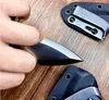 Auto deferencia mano puñalada espina empuje cuchillo mango Camping cuchillo táctico edc cuchillos regalo de Navidad para hombre a4057