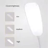 Lampade da tavolo Lampada da scrivania Touch Control 3 modalità Luminosità LED accattivante con porta USB moderna flessibile per soggiorno Tavolo