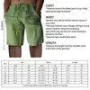 Short homme coton lin Style décontracté homme été respirant couleur unie tournesol Prin Fitness Streetwear Shortshommes