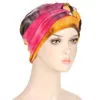 2022 Nuove Donne Musulmane Twist Treccia Turbante Cappelli Pre Legato Foulard Morbido Hijab Bandana Headwrap Chemio Berretti Berretti Copertura