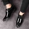 Coiffeur Patent Leather Shoes Wedding Dress Luxury Office Men Classic Italian Brand Prom Big Size 48220513