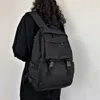 Borse da esterno Borsa sportiva Zainetto Studenti delle scuole superiori Zaino per utensili di grande capacità Pantaloni a vita bassa maschili Cool Mens Bookbag